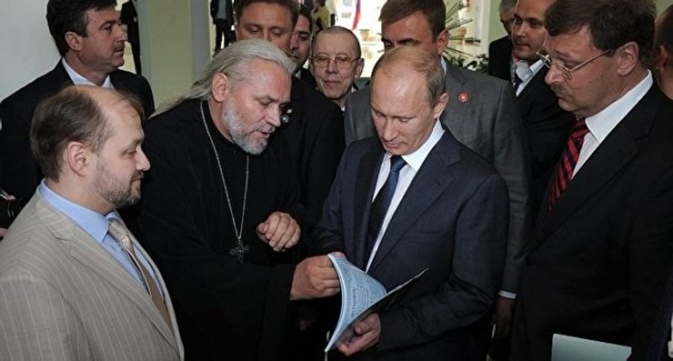 Стремский в Вифлееме с Путиным