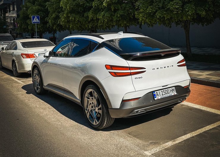 Genesis GV60 2024, новый Genesis GV60, кроссовер Genesis, электромобиль Genesis, электромобиль Genesis