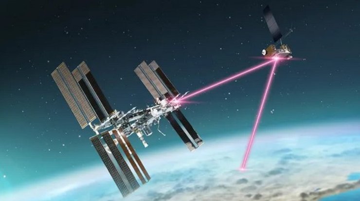 NASA, лазерная связь, космос