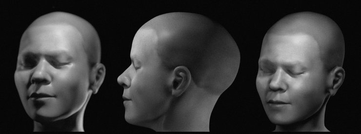 реконструкция лица, древняя женщина