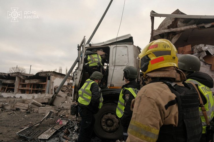 обстрел киева 25 ноября