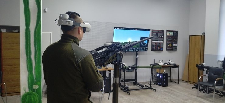 Тренажер Logics7 з кулеметом