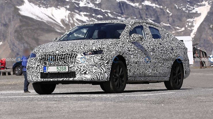 Skoda Slavia 2022, новая Skoda Slavia, Skoda Slavia, Шкода Славия