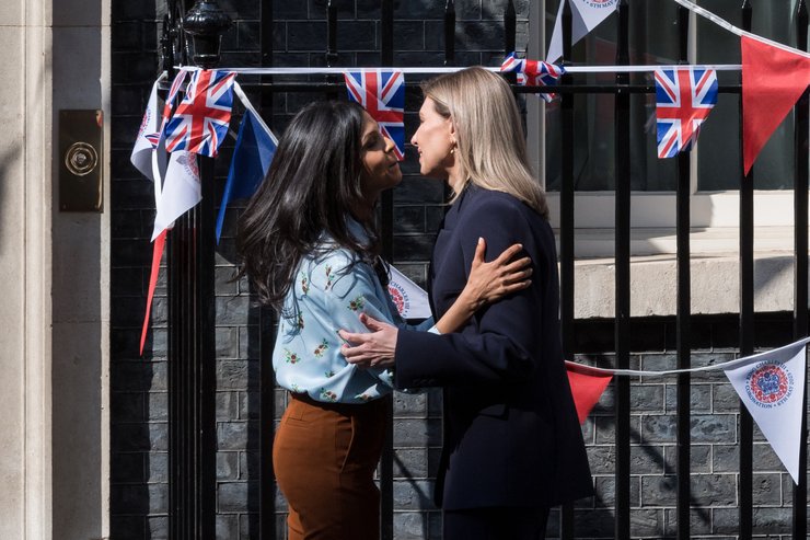 Елена Зеленская и Акшата Мурти