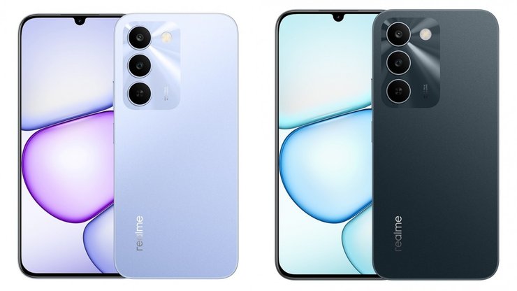 Realme C83 5G смартфон расцветки