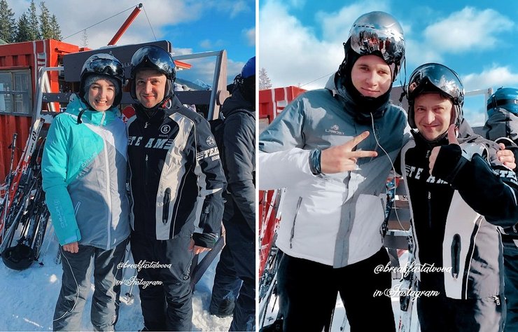 владимир зеленский в буковеле