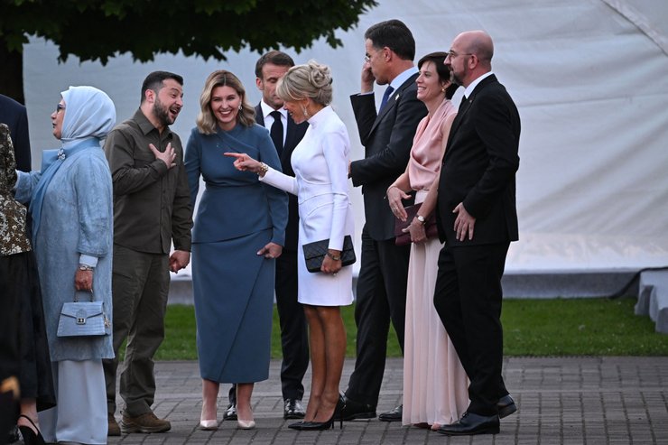 Макрон, Зеленский, саммит НАТО