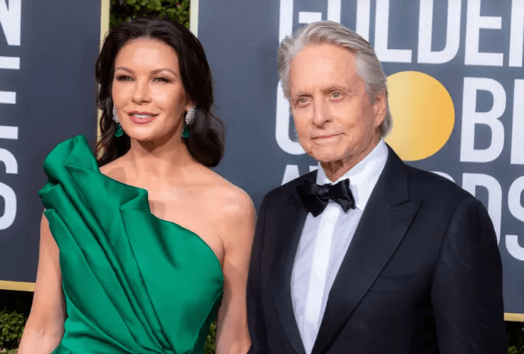 Кэтрин Зета-Джонс и Майкл Дуглас