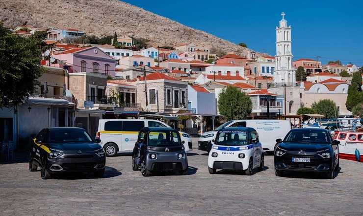 Поліцейські електромобілі, Citroen Ami, новий Citroen Ami, електромобіль Citroen