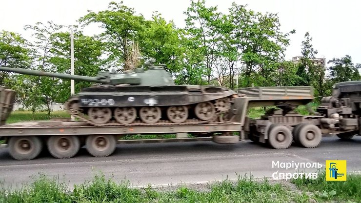 танки россия, старые танки Т-62, Т-62, Т-62 мариуполь