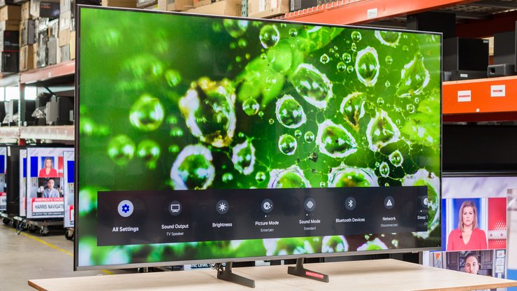 Samsung DU7200, ТВ-панель