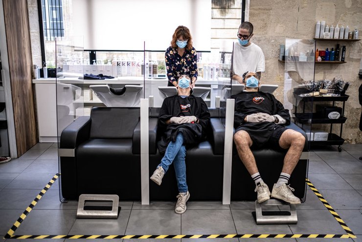 Франция выход из карантина фото