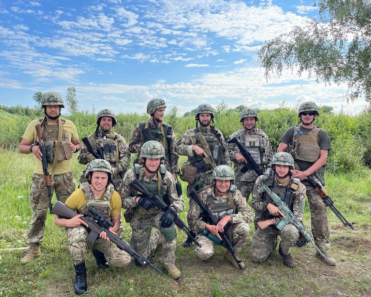 Сашко Положинский, бойцы ВСУ, Положинский в армии