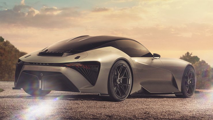 спорткар лексус, Lexus Electrified Sport, спорткар Lexus, купе Lexus, Toyota Supra