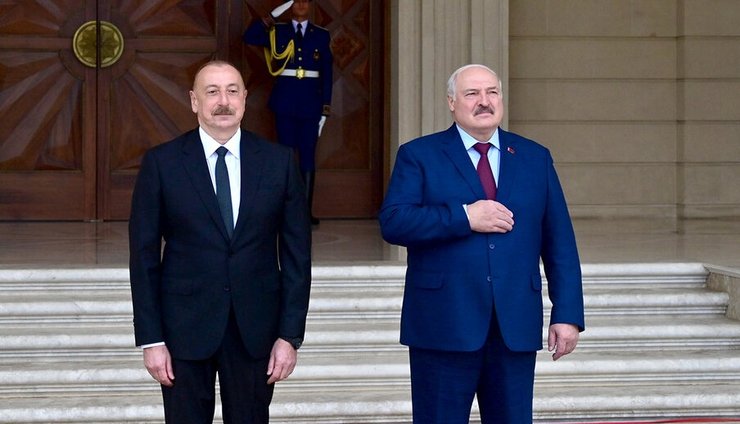 Олександр лукашенко, ільхам алієв, баку