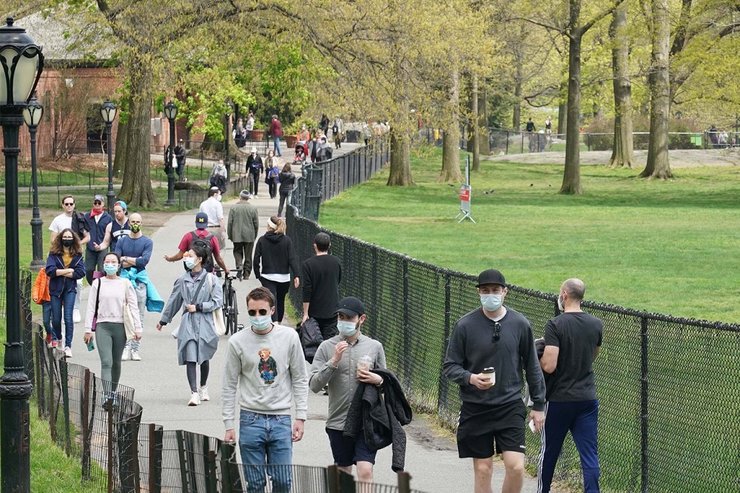 нью-йорк, карантин, эпидемия коронавируса