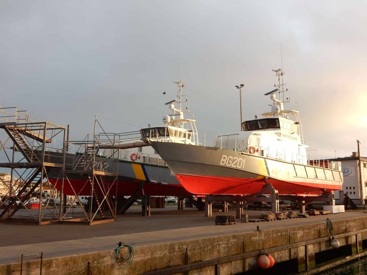 Будівництво патрульних катерів для України