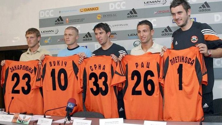 Сергей Закарлюка, Звонимир Вукич, Дарио Срна, Разван Рац, Стипе Плетикоса