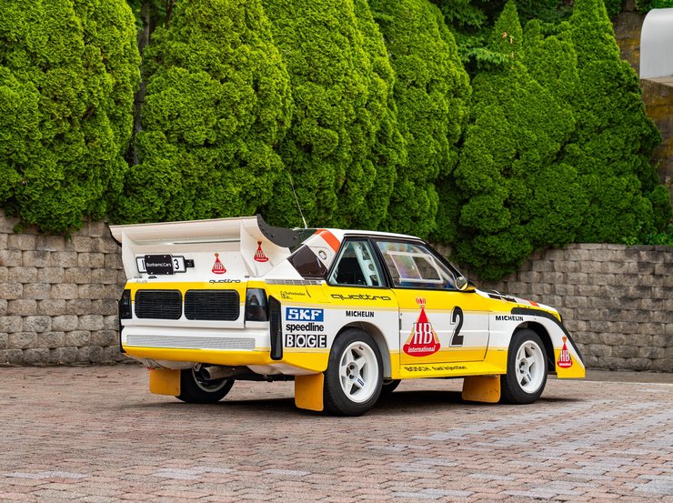 Спорткар Audi Quattro S1