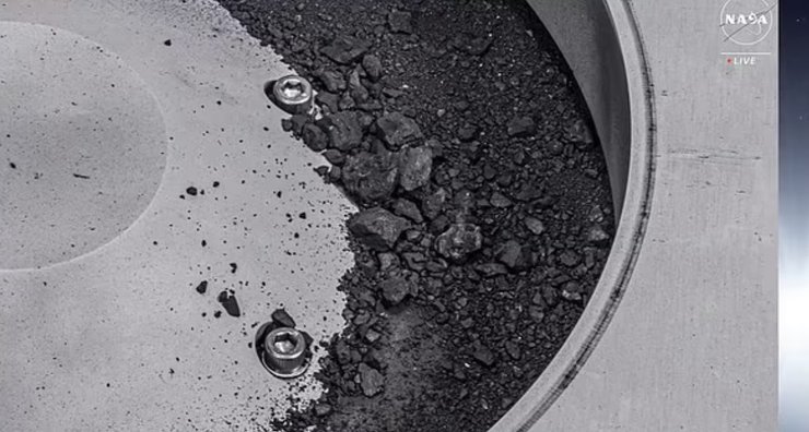 астероид Бенну, образцы