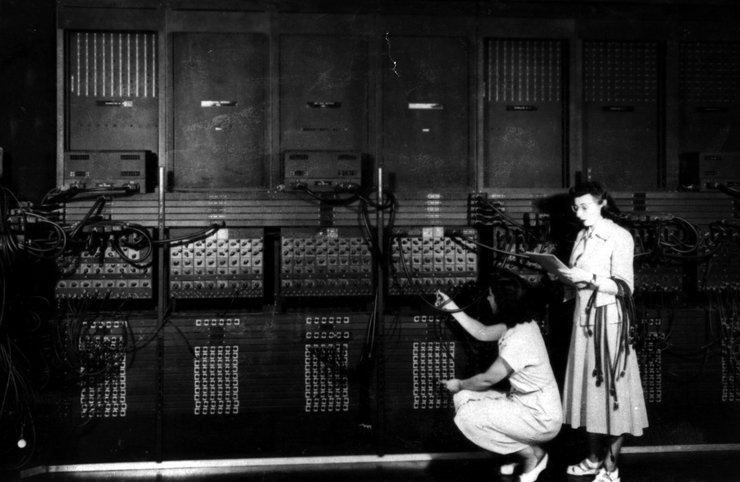 eniac фото, перший комп&#39;ютер в світі