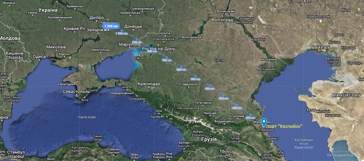 Удари по РФ, порт Каспийск, Дагенстан дрони, Дагестан 11 червня дрони