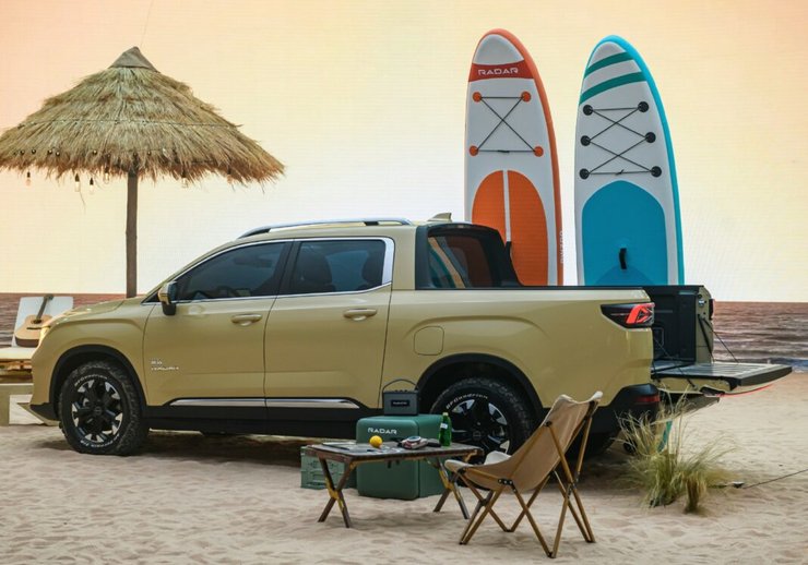 Geely Radar RD6, пикап Geely Radar RD6, новый Geely Radar RD6, Geely Radar, новый Radar RD6, пикап Radar RD6