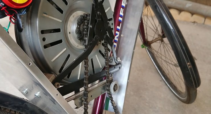 электровелосипед, DIY электровелосипед, бесщеточный мотор, самодельный велосипед