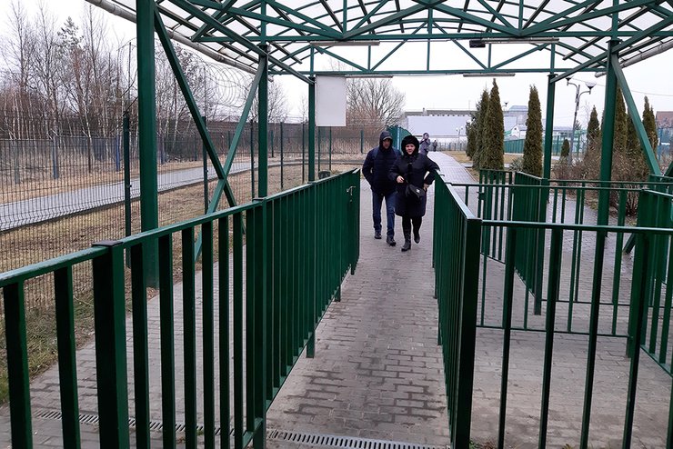 граница, польша, очереди, таможня, челноки