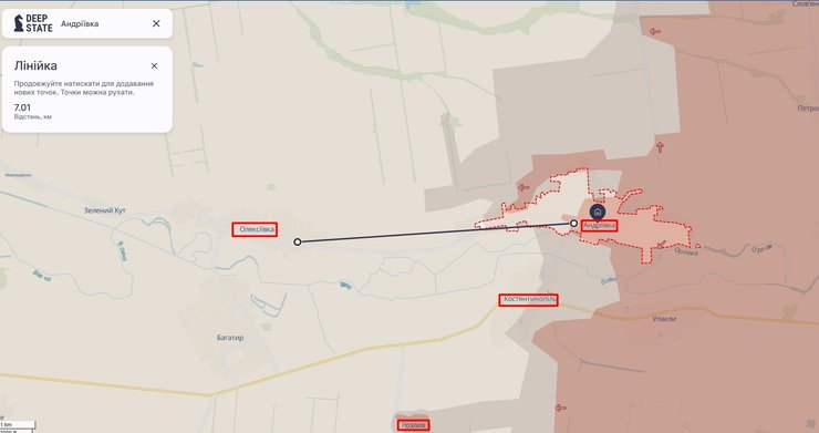 Наступление РФ, Андреевка, Алексеевка, Покровское направление, 3 апреля, карта, DeepState