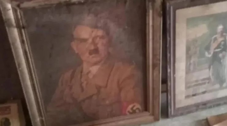 Портрет Адольфа Гитлера.