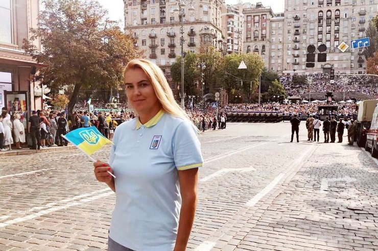 Яна Клочкова у Києві