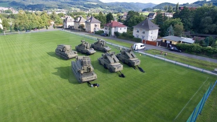 Приманка для российской бронетехники