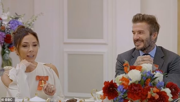 дэвид бекхэм, виктория бекхэм, официальный прием, прием во дворце