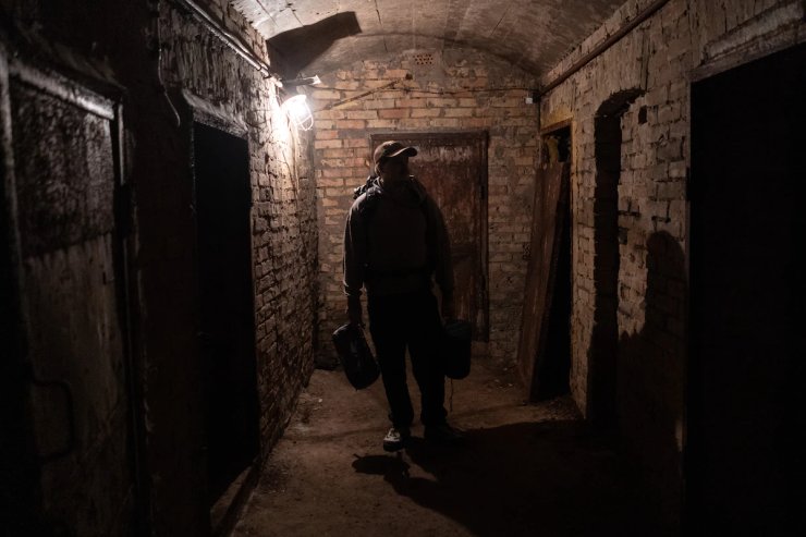 киевляне готовятся к ядерной атаке