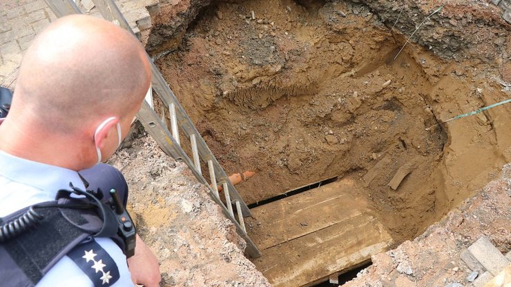 тоннель, германия, грабители, банк