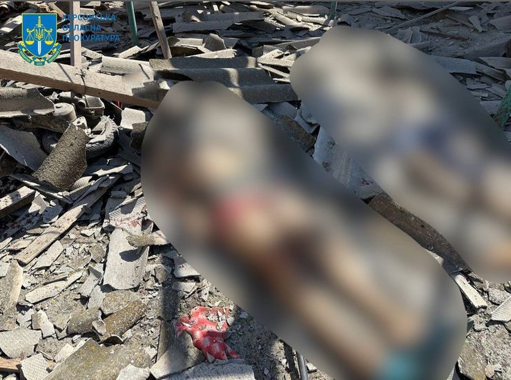 Обстрел Херсонщины, тела, погибшие, убийство, российский обстрел