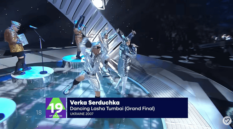 Dancing Lasha Tumbai на Евровидении