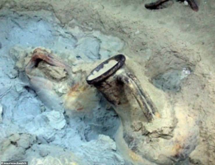 глиняная посуда, затонувшие корабли, средиземное море, археология