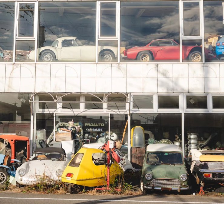 заброшенные ретроавто