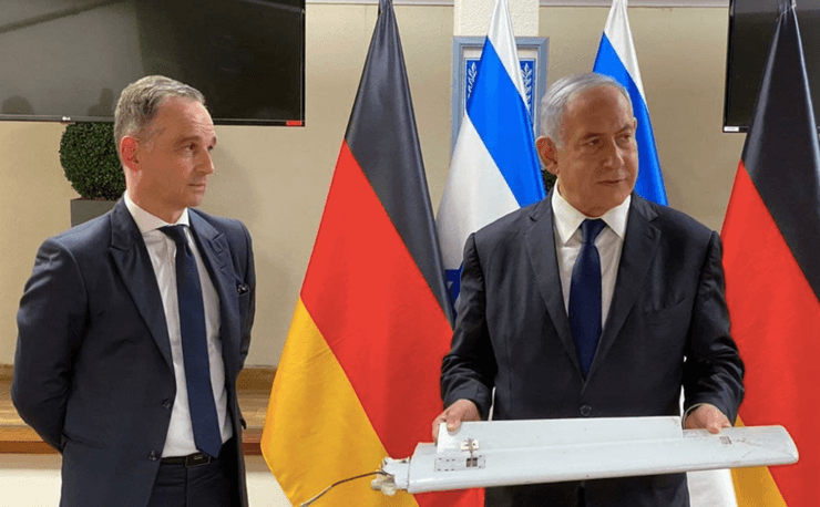 крыло, хайко маас, биньямин нетаньяху