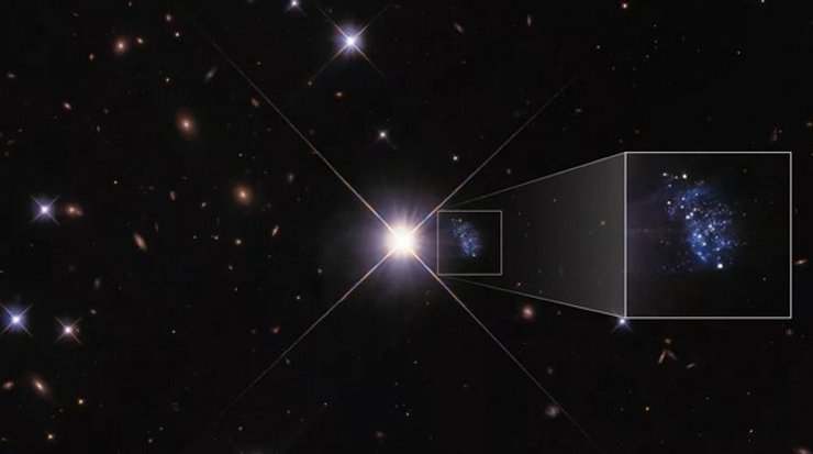 галактика HIPASS J1131–31, галактика Пикабу