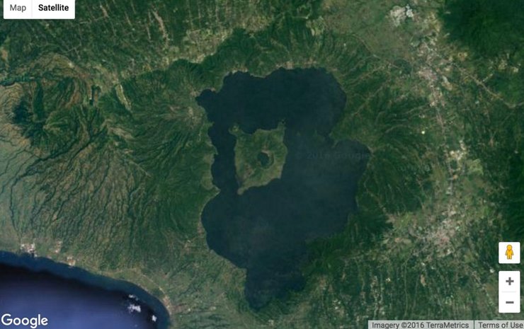 остров, Филиппины, Google Earth, карты Google Earth, странные места на Земле, странности Google Earth, Google Earth странные места