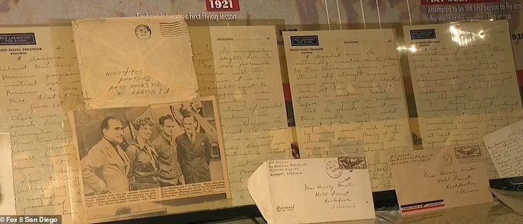 письмо, амелия эрхарт, фред нунан