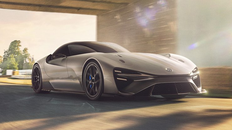 lexus electrified sport електрокар