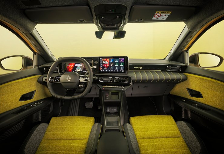 салон рено 5 Renault 5 E-Tech, Renault 5, Renault 5 2024, новий Renault 5, електромобіль Renault 5