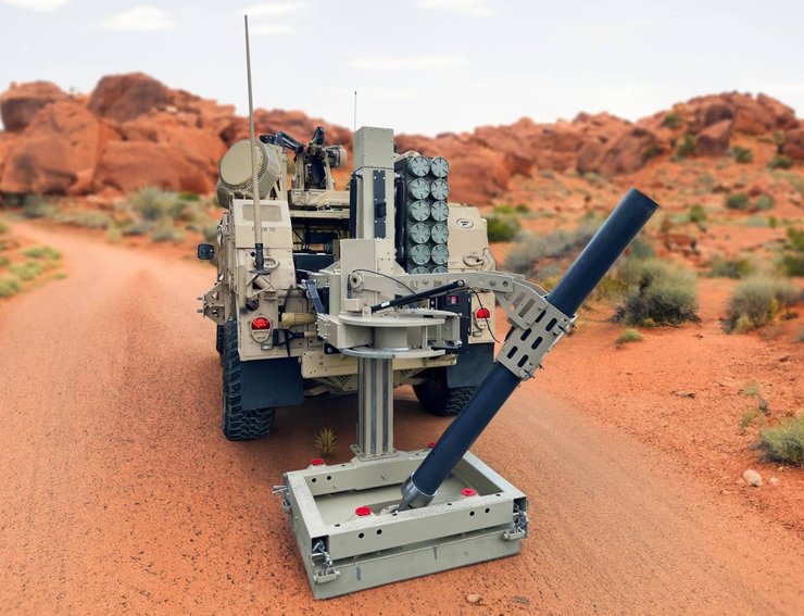 Flyer 72, поддержка пехоты, борьба с дронами, миномет