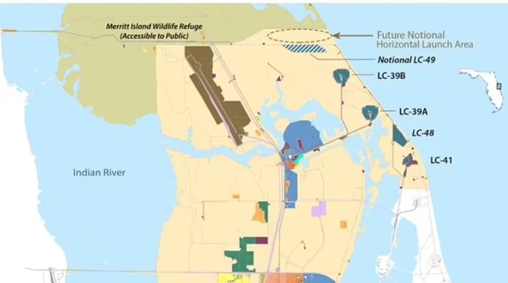 Космодром, мыс Канаверал, космический центр Кеннеди