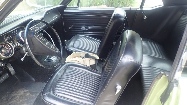 Ford Mustang Cobra Jet, Ford Mustang 1968, Ford Mustang, капсула времени