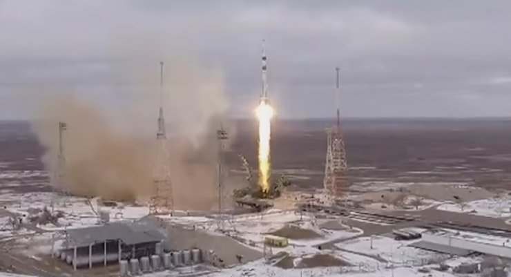 Ракета, полет, старт, Байконур